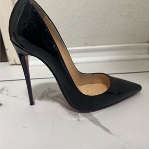 Christian Louboutin Glossy Black Heels